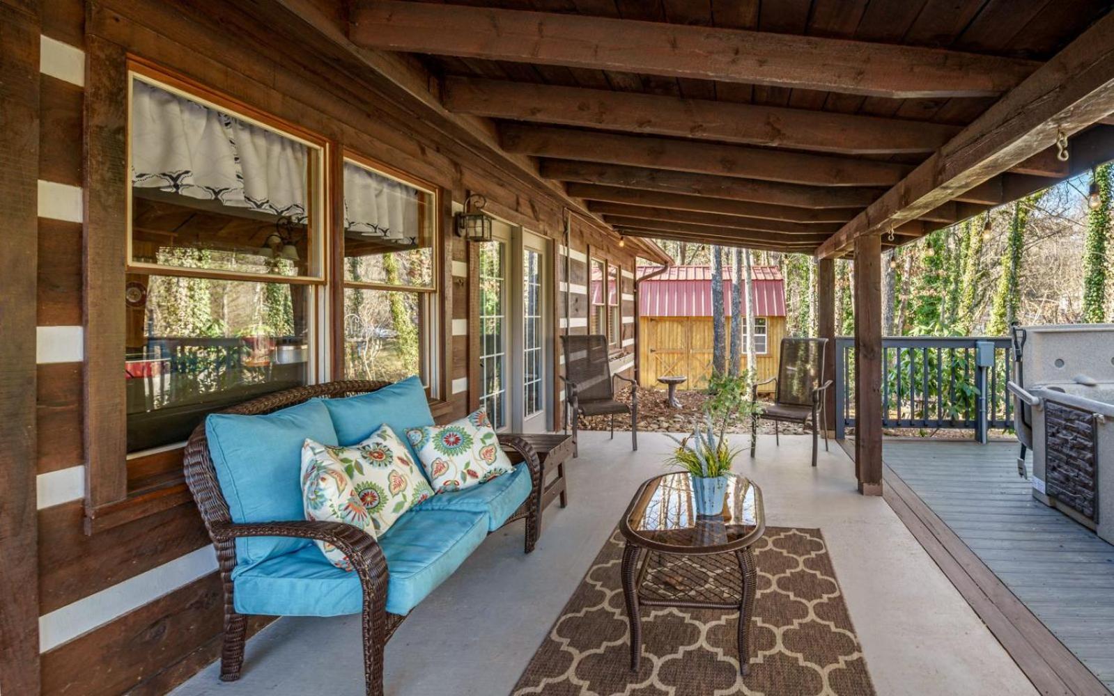פיג'ן פורג' Wooded Bliss Hot Tub Single Level Cabin With No Steps Rocking Chairs And Wooded Views מראה חיצוני תמונה